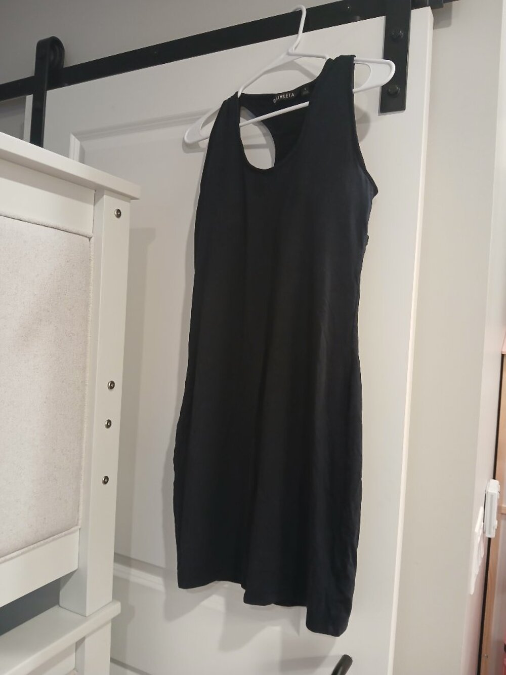 GREAT BLACK ATHLETA S SPORTY WORKOUT DRESS!!!